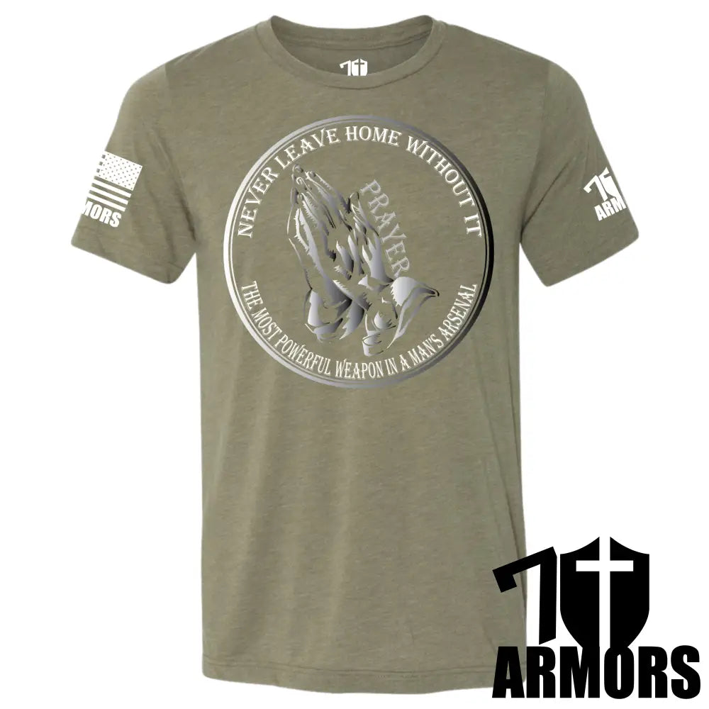 Prayer T-Shirt Sm / Od Green T-Shirts