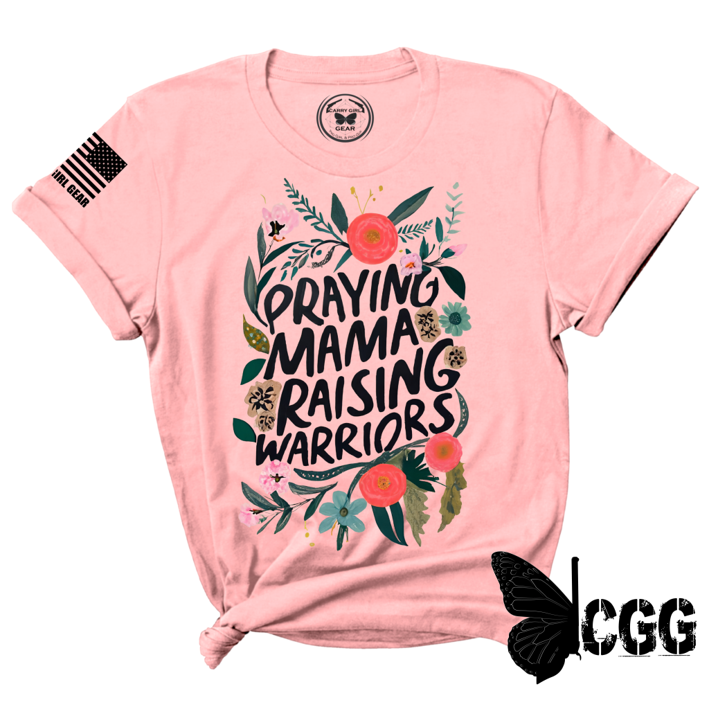 Praying Mamas Club Tee Xs / Pink Unisex Cut Cgg Perfect Tee