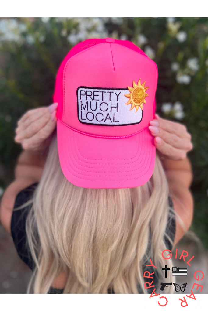 Pretty Much Local patch hat -clearance