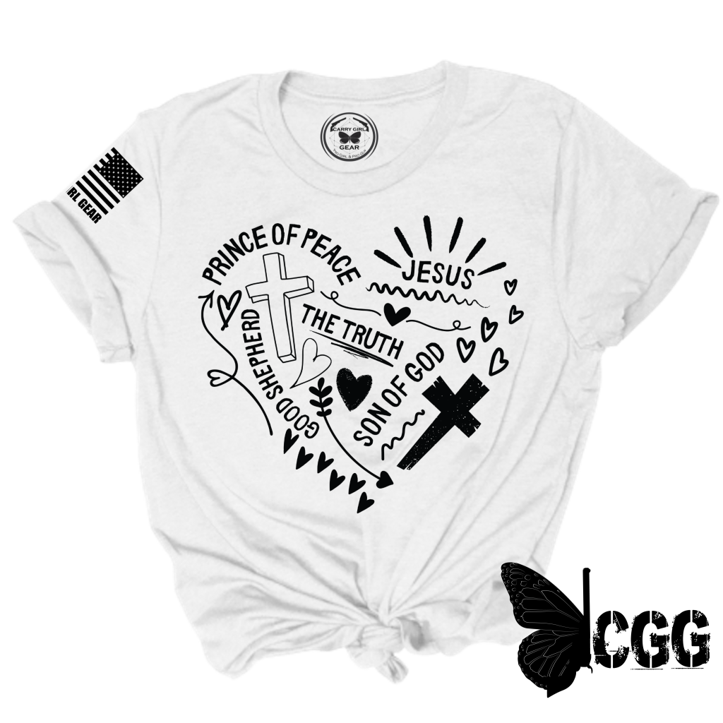 Prince Of Peace Tee Xs / White Unisex Cut Cgg Perfect Tee