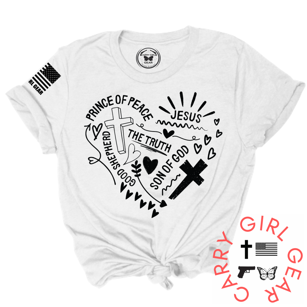 Prince Of Peace Tee Xs / White Unisex Cut Cgg Perfect Tee