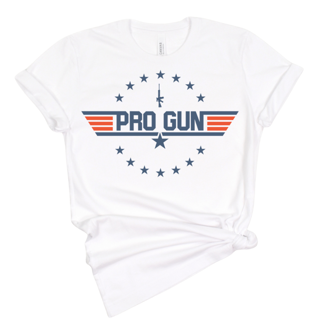 PRO GUN TEE White / XS T-Shirts