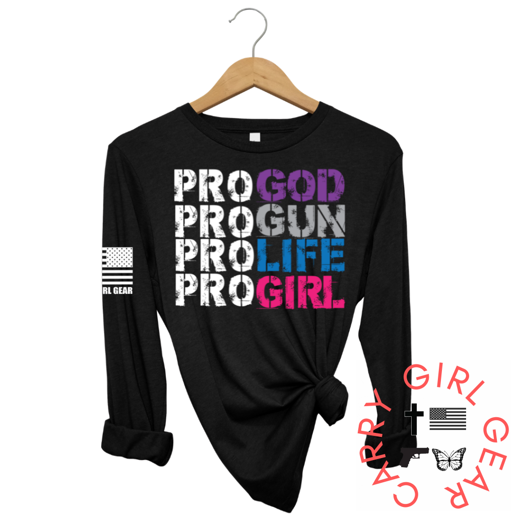 Pros Long Sleeve Black / Xs