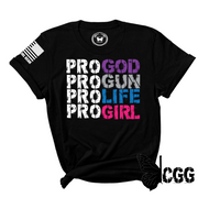 Pros Tee Xs / Black Unisex Cut Cgg Perfect Tee