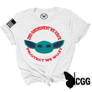 Protect We Must Tee Xs / White Unisex Cut Cgg Perfect Tee