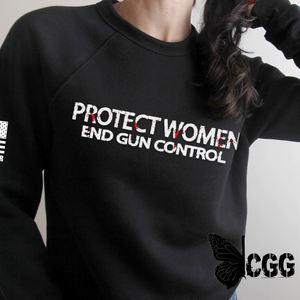 Protect Women Hoodie & Sweatshirt / Black Xs