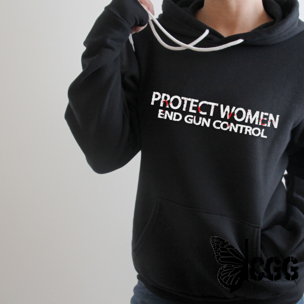Protect Women Hoodie & Sweatshirt / Black Xs