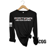 Protect Women Long Sleeve Black / Xs