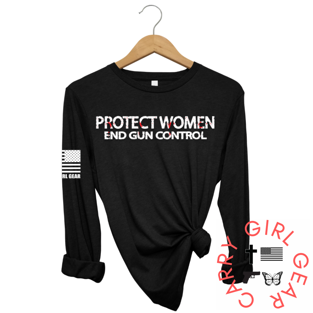 Protect Women Long Sleeve Black / Xs