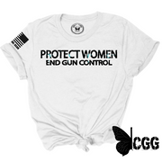 Protect Women Tee Xs / White Unisex Cut Cgg Perfect Tee