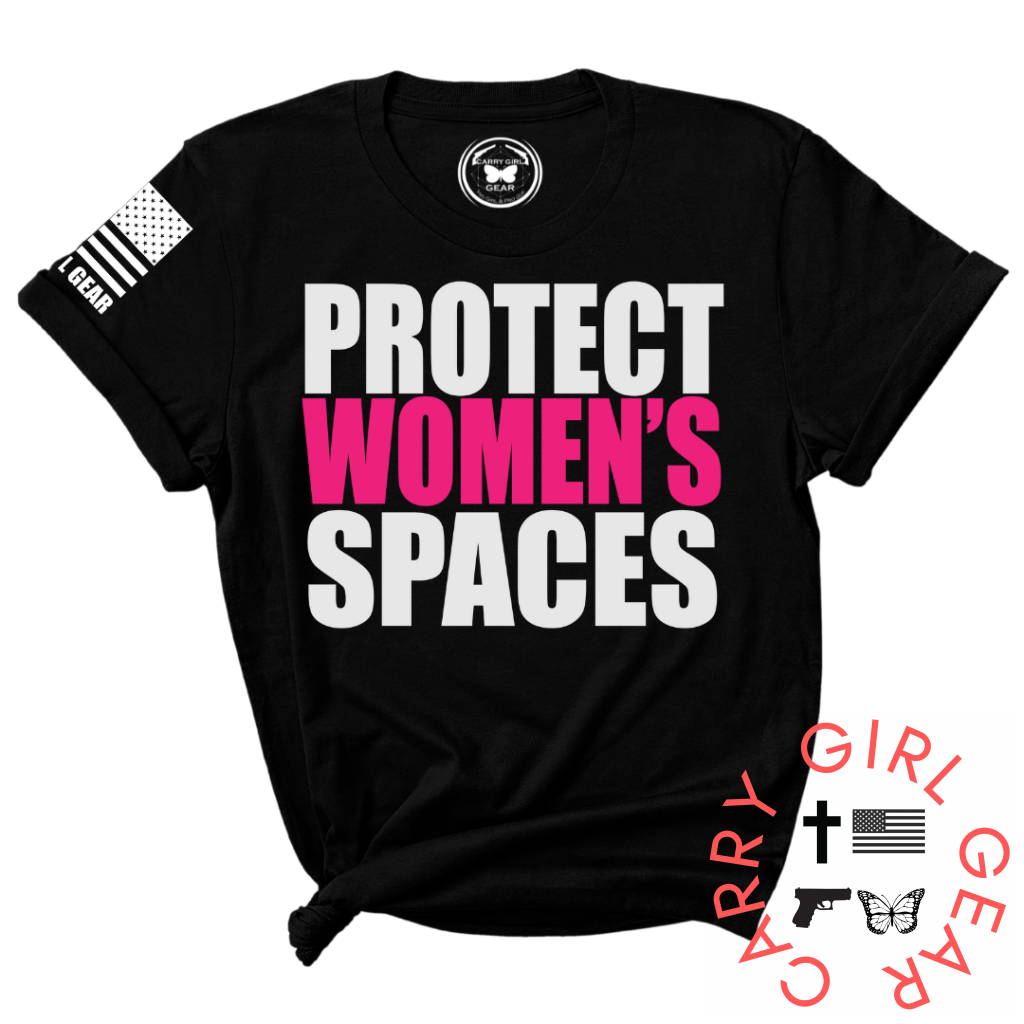 Protect Womens Spaces Tee Xs / Black Unisex Cut Cgg Perfect Tee