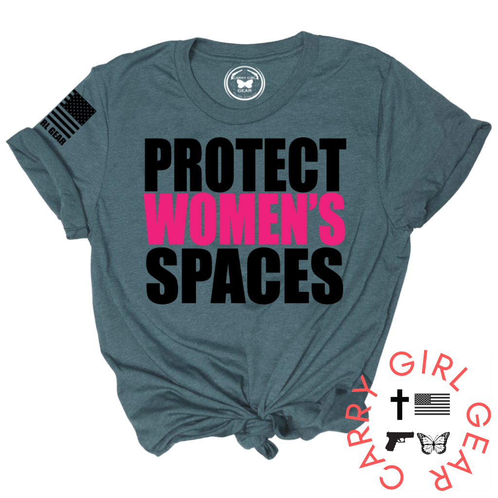 Protect Womens Spaces Tee Xs / Deep Teal Unisex Cut Cgg Perfect Tee