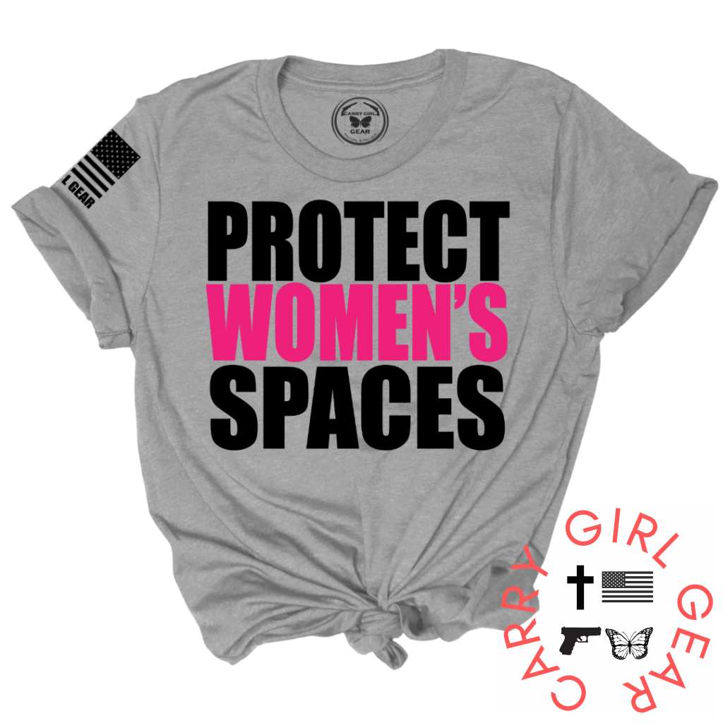 Protect Womens Spaces Tee Xs / Steel Unisex Cut Cgg Perfect Tee