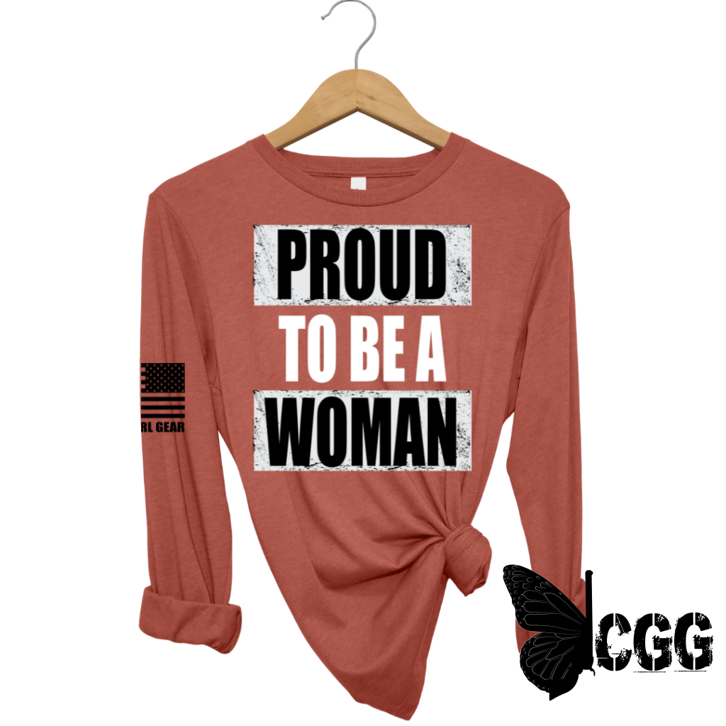 Proud To Be A Woman Sleeve Clay / Xs