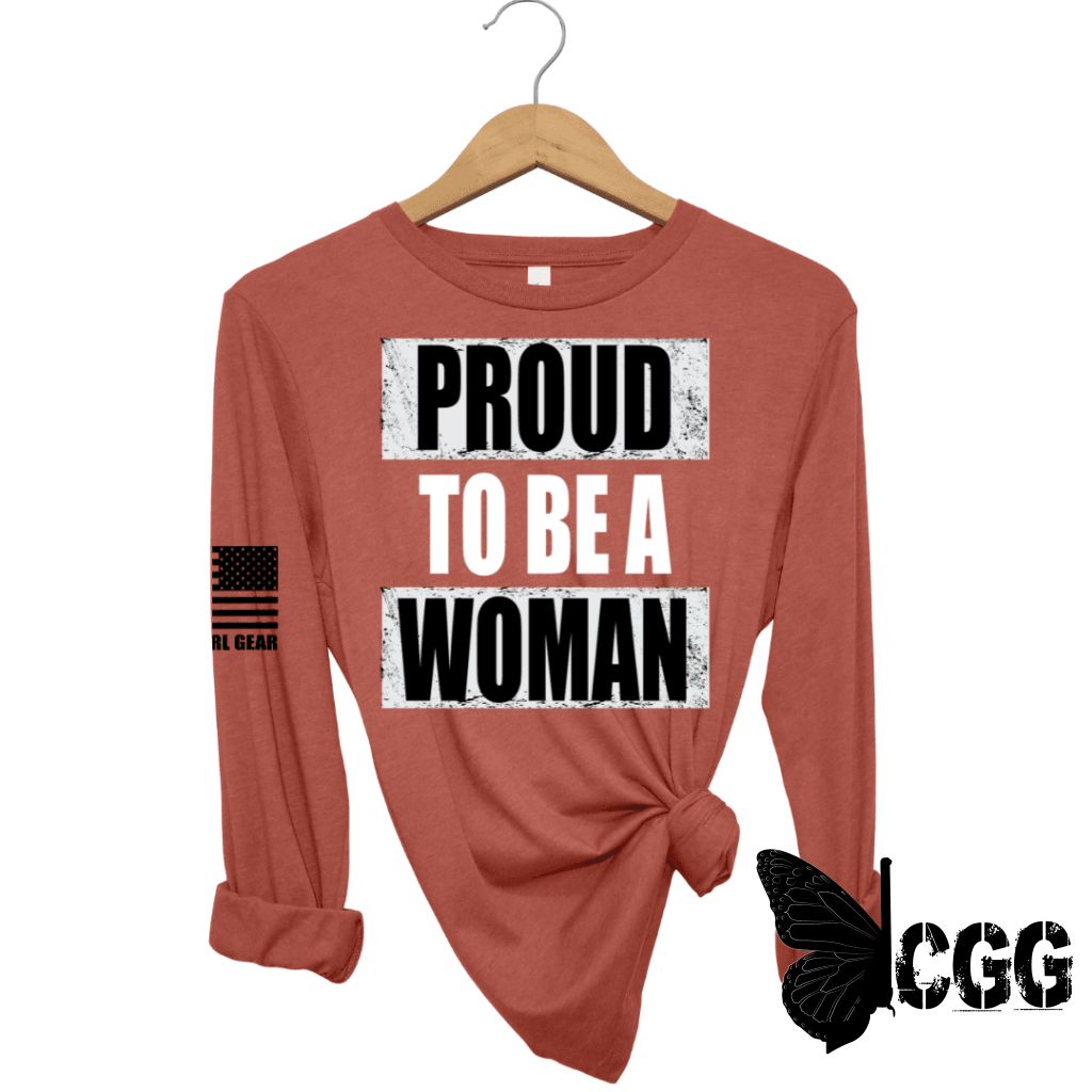 Proud To Be A Woman Sleeve Clay / Xs