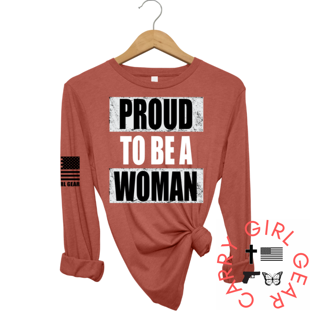 Proud To Be A Woman Sleeve Clay / Xs