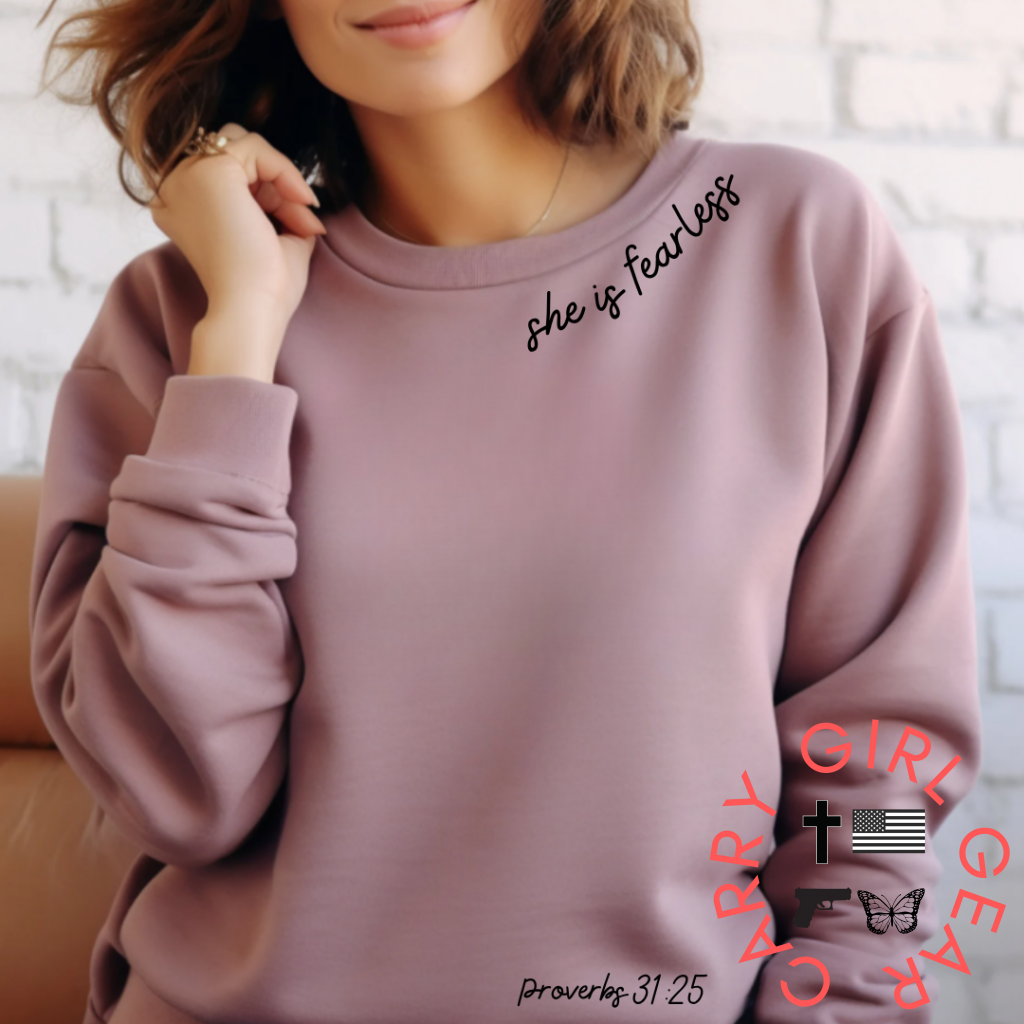 Proverbs 31:25 CREW NECK Crewneck