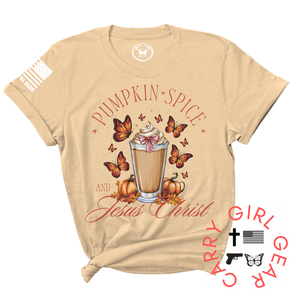 Pumpkin Spice Tee Xs / Cream Unisex Cut Cgg Perfect Tee