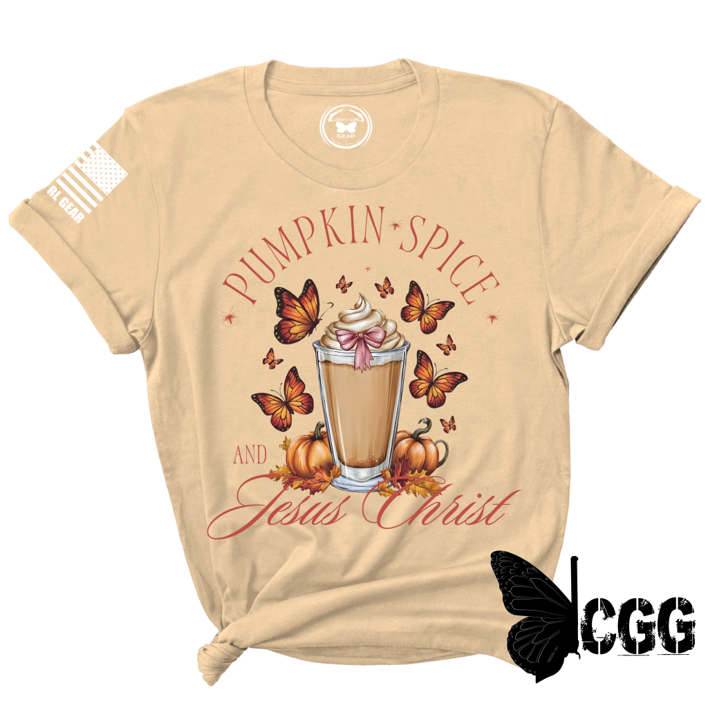 Pumpkin Spice Tee Xs / Cream Unisex Cut Cgg Perfect Tee