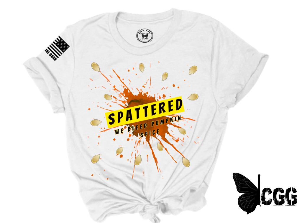 Pumpkin Spicey Tee Xs / White Unisex Cut Cgg Perfect