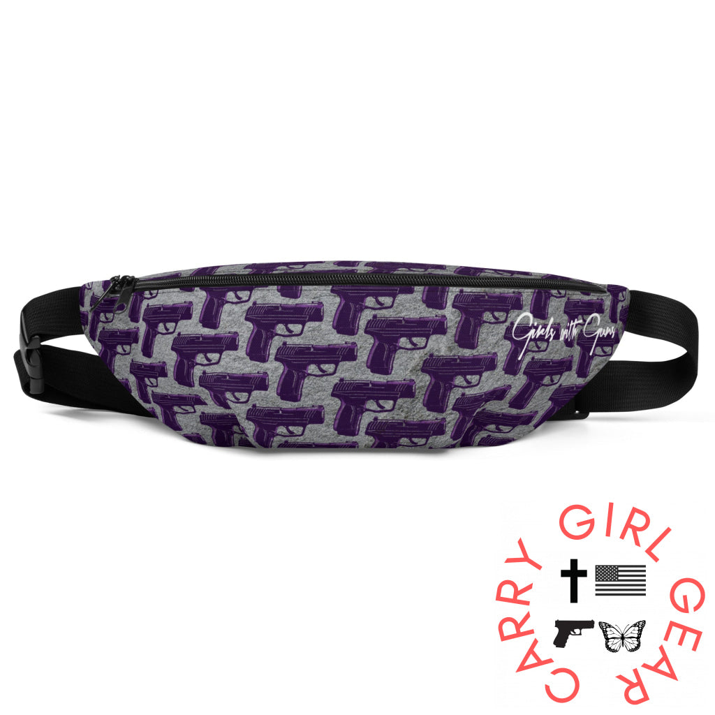 Purple Haze Pistol Palooza Fanny Pack S/M Fanny Pack