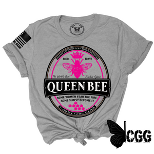 Queen Bee Tee Xs / Steel Unisex Cut Cgg Perfect Tee