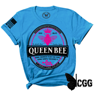 Queen Bee Tee Xs / Turquoise Unisex Cut Cgg Perfect Tee