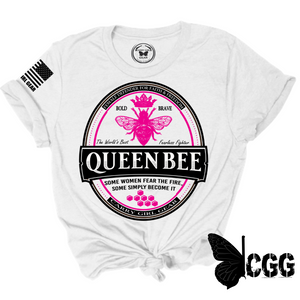Queen Bee Tee Xs / White Unisex Cut Cgg Perfect Tee