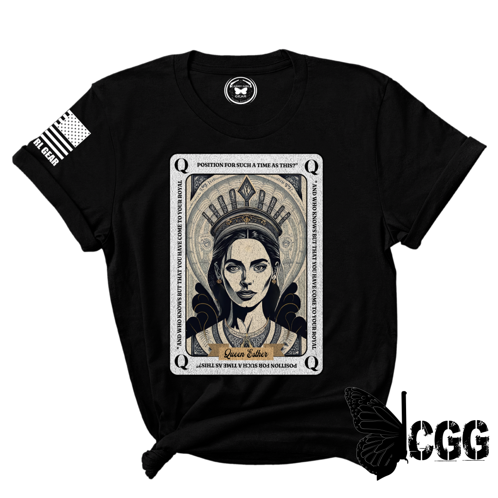 Queen Esther Tee Xs / Black Unisex Cut Cgg Perfect Tee