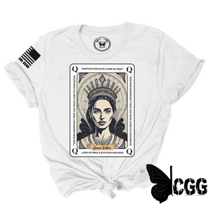 Queen Esther Tee Xs / White Unisex Cut Cgg Perfect Tee