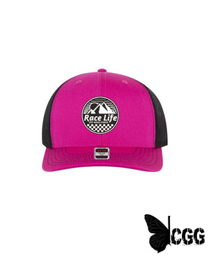 Race Life Trucker Hat - Pink Hats