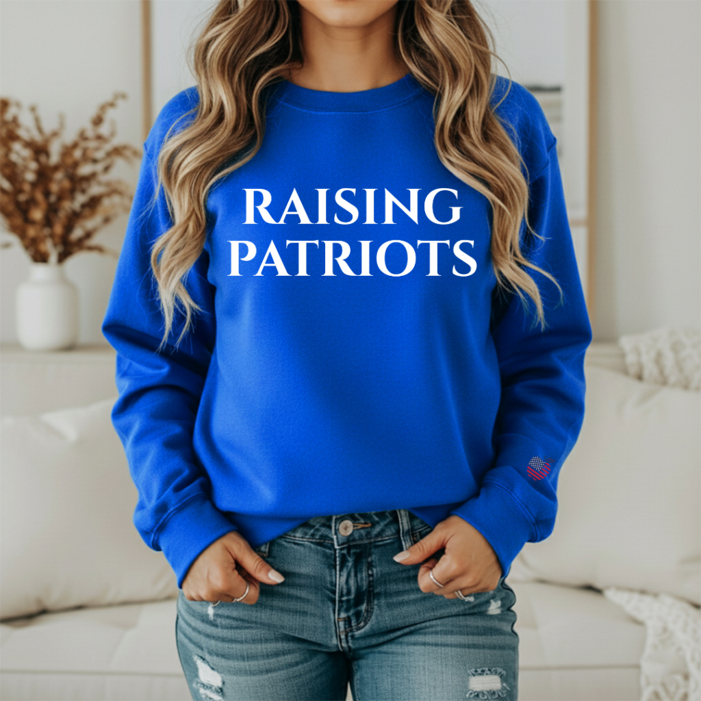 RAISING PATRIOTS CREW SM / ROYAL Sweatshirt