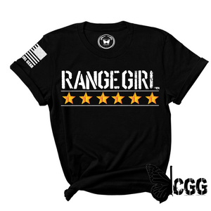 Range-Girl Tee Xs / Black Unisex Cut Cgg Perfect Tee