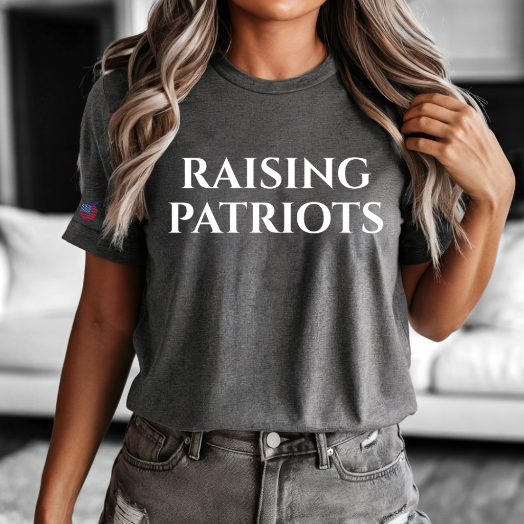 RASISING PATRIOTS TEE CHARCOAL / XS / UNISEX TEE T-Shirts