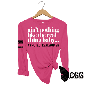 Real Thing Baby Long Sleeve Berry / Xs