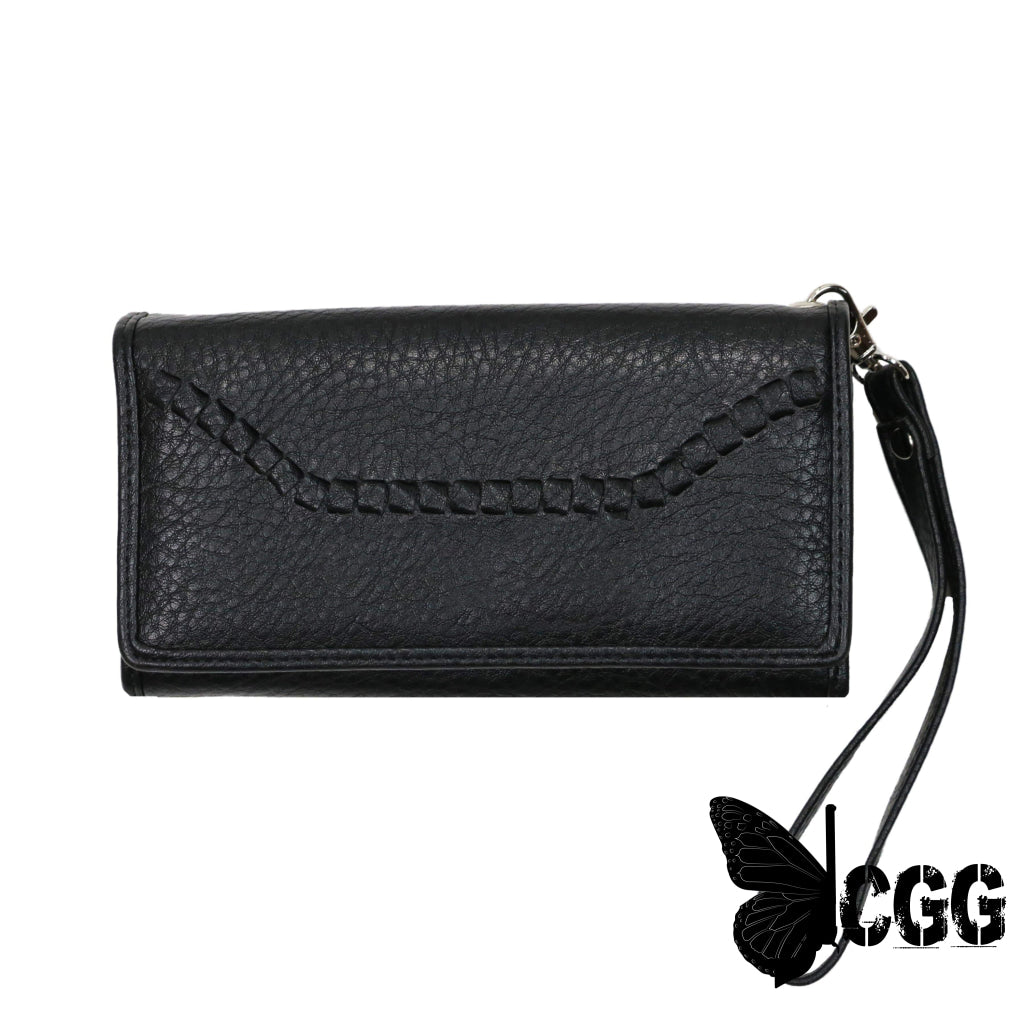 Rfid Morgan Clutch Wallet By Lady Conceal Black Wallets