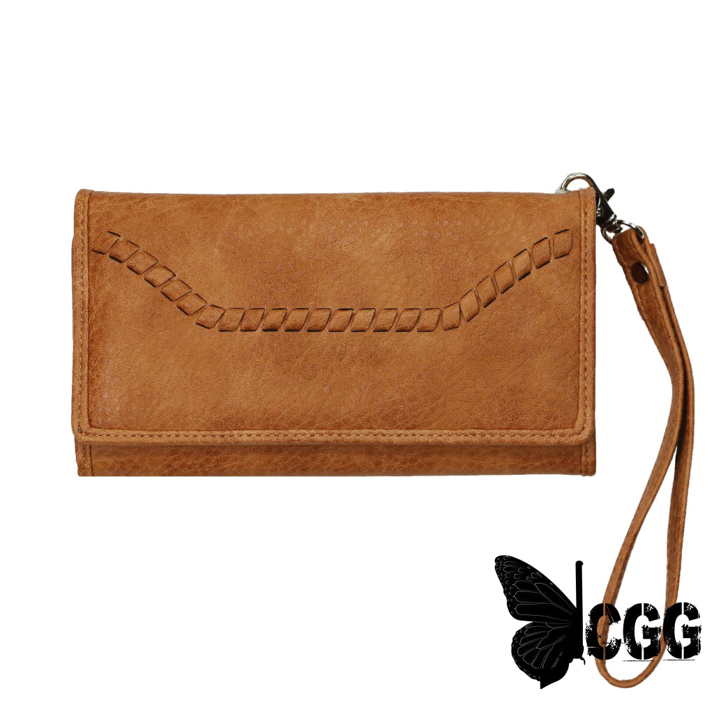 Rfid Morgan Clutch Wallet By Lady Conceal Cinnamon Wallets