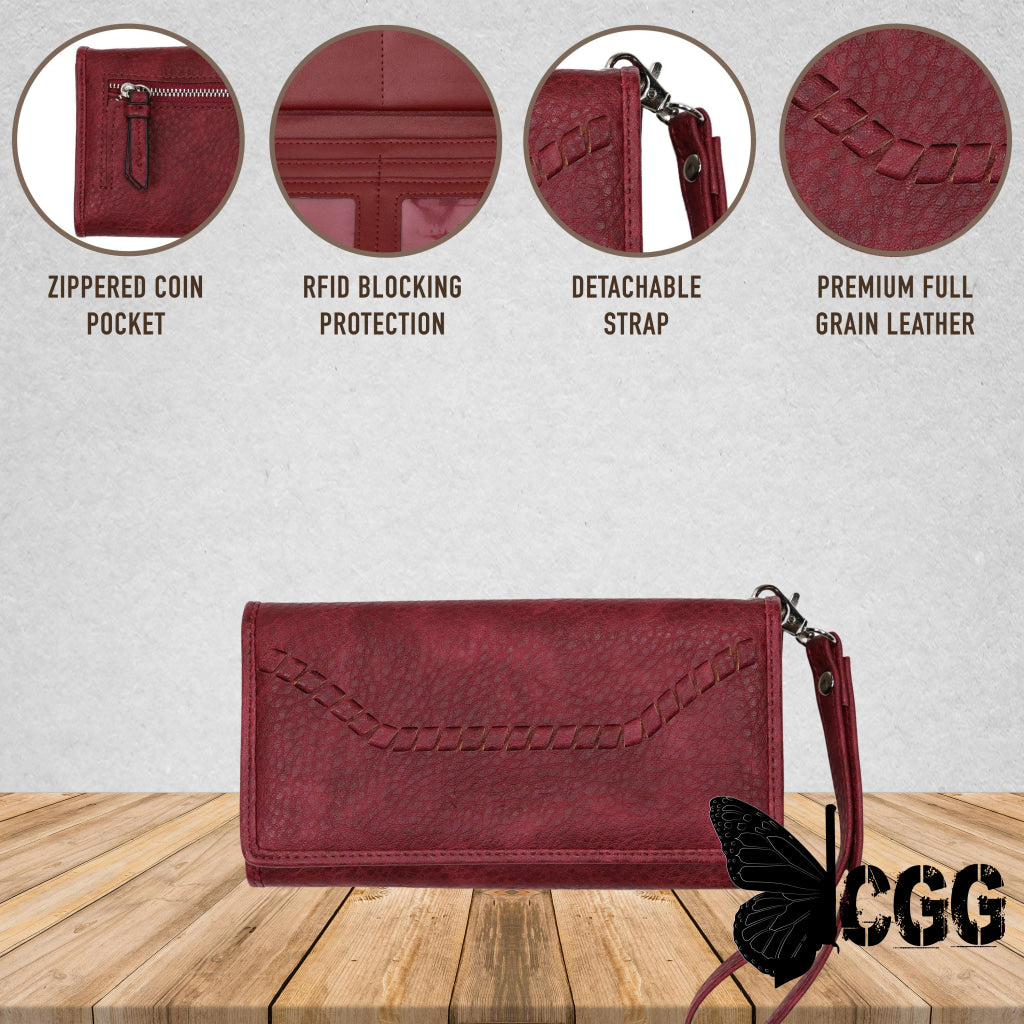 Rfid Morgan Clutch Wallet By Lady Conceal Wallets