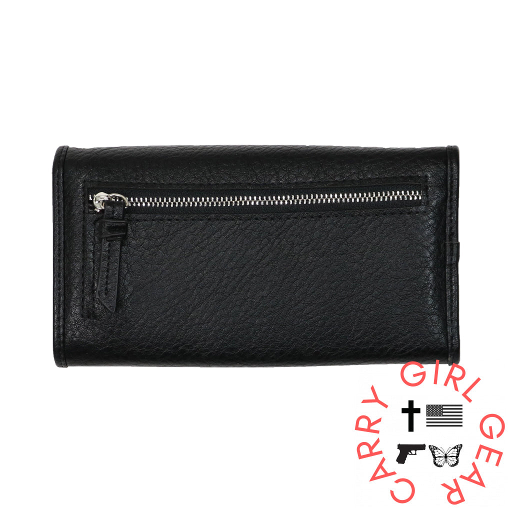 Rfid Morgan Clutch Wallet By Lady Conceal Wallets