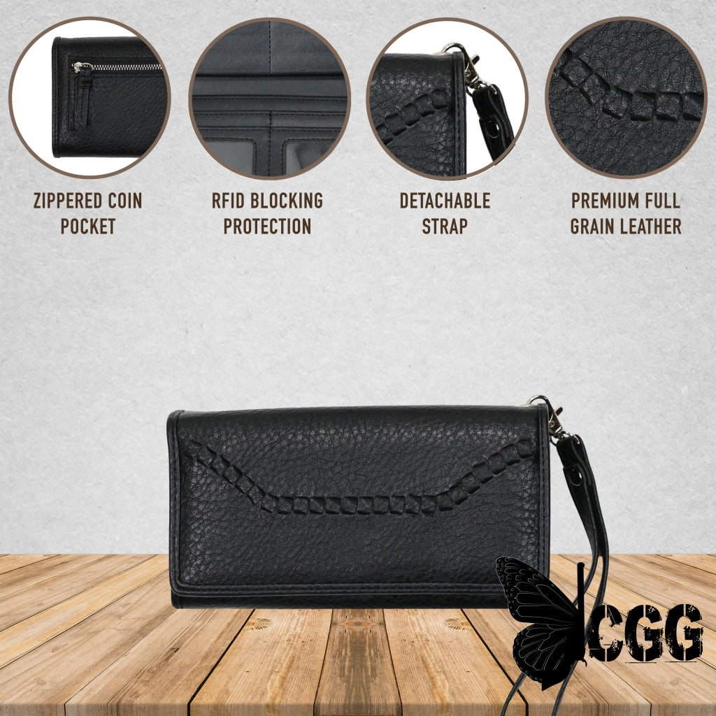 Rfid Morgan Clutch Wallet By Lady Conceal Wallets