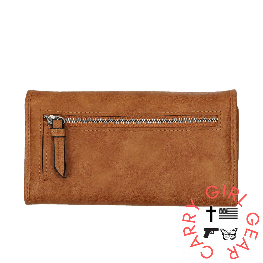 Rfid Morgan Clutch Wallet By Lady Conceal Wallets