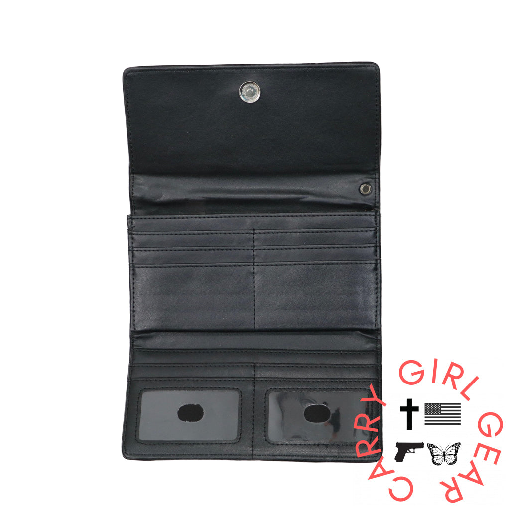 Rfid Morgan Clutch Wallet By Lady Conceal Wallets