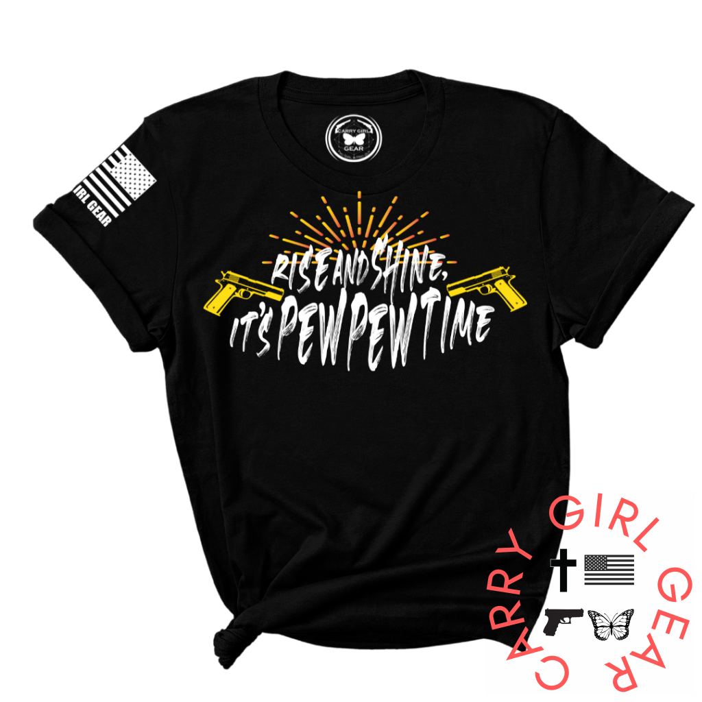 Rise & Shine Tee Xs / Black Unisex Cut Cgg Perfect Tee