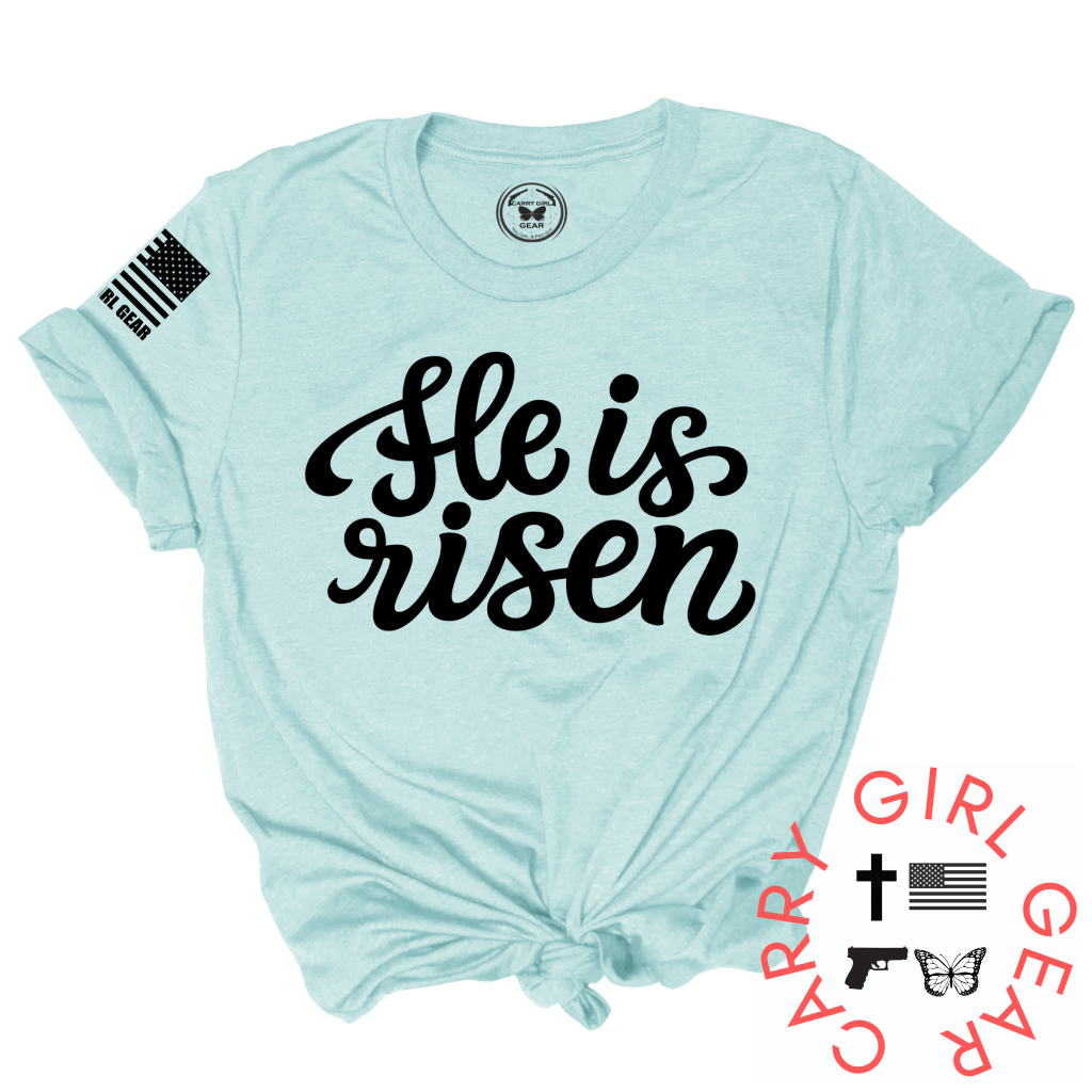 Risen Tee Xs / Ice Blue Unisex Cut Cgg Perfect Tee