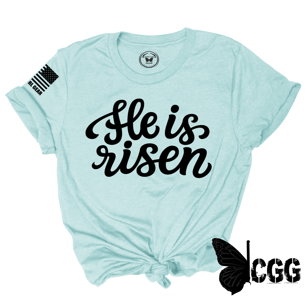 Risen Tee Xs / Ice Blue Unisex Cut Cgg Perfect Tee