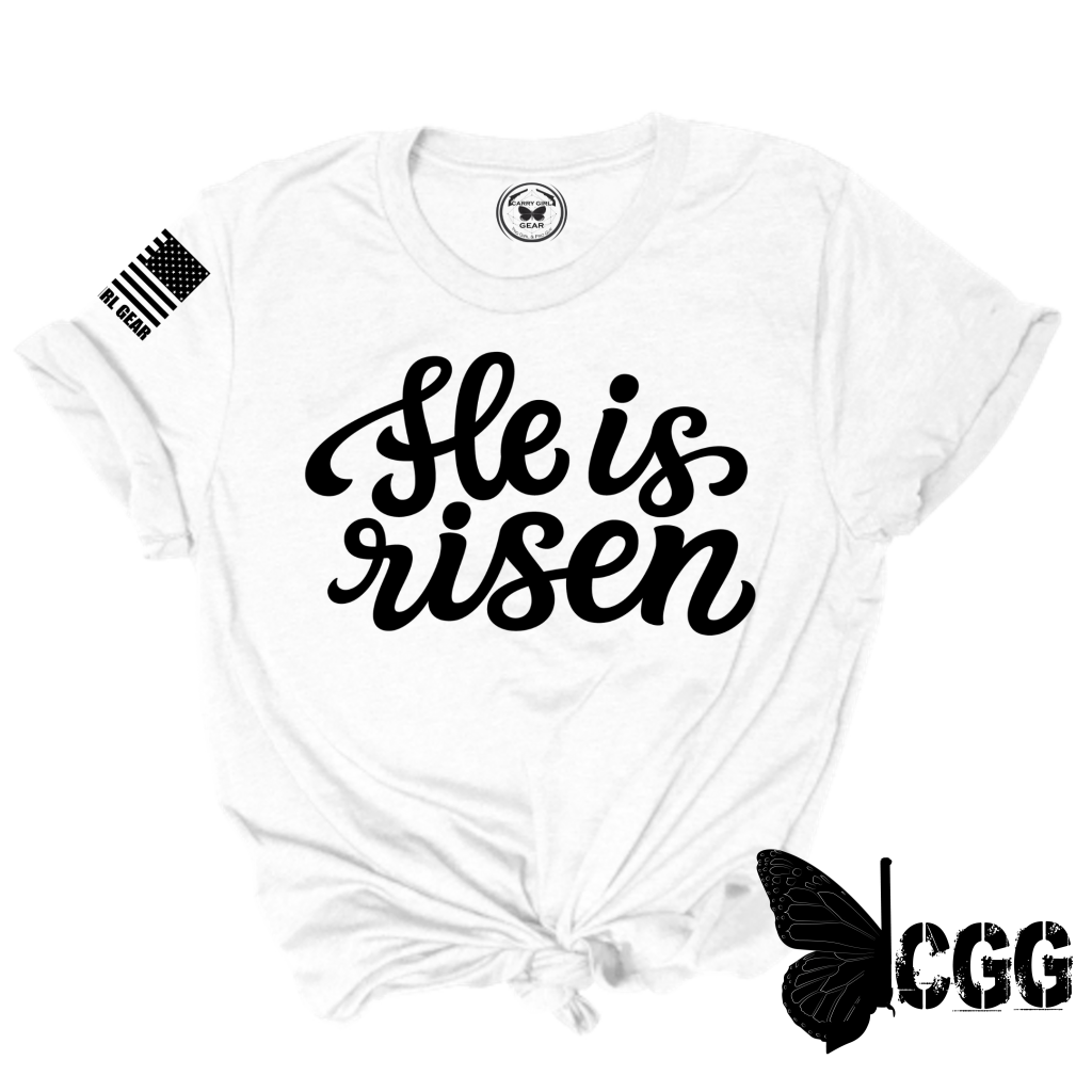 Risen Tee Xs / White Unisex Cut Cgg Perfect Tee