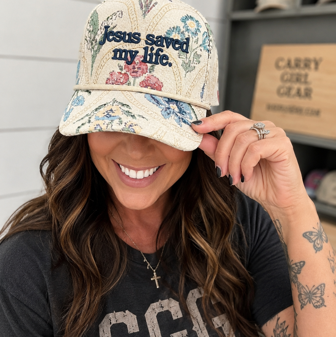 Jesus Saved My life Hat