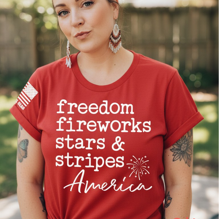 FREEDOM FIREWORKS TEE