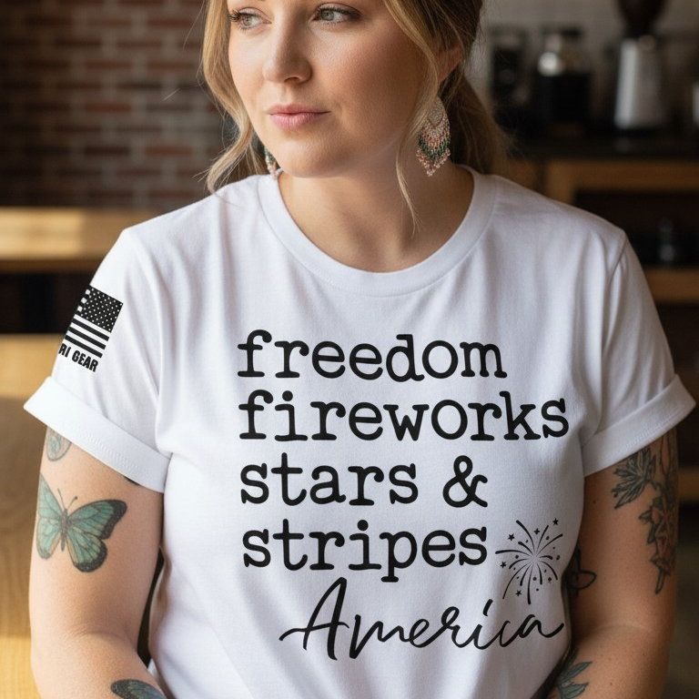 FREEDOM FIREWORKS TEE