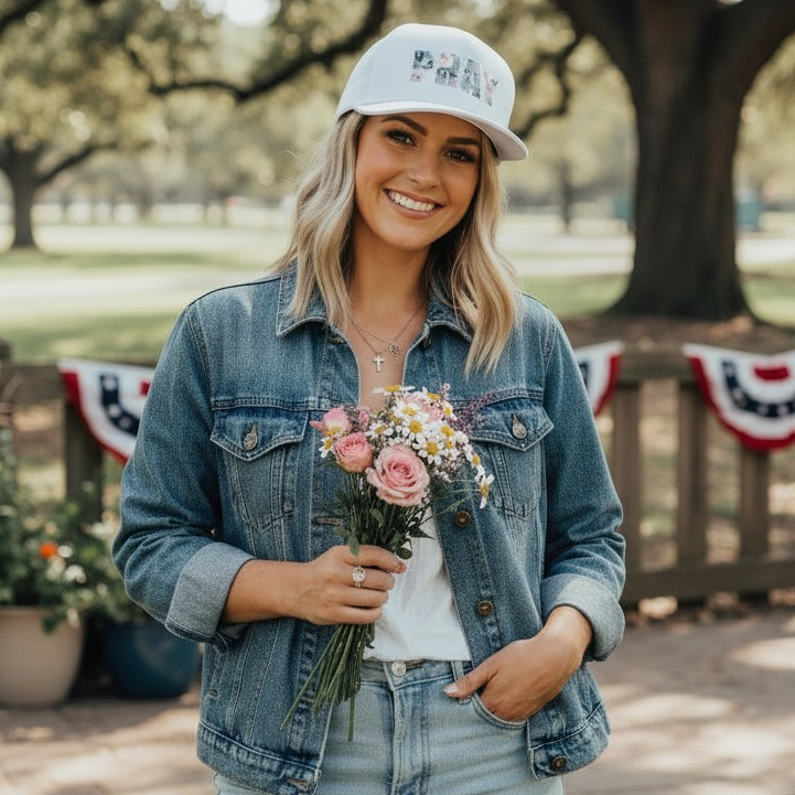 Faith in Bloom PRAY Hat